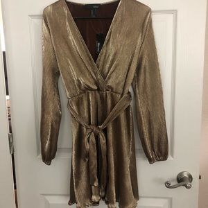 SHEIN Gold Party Dress